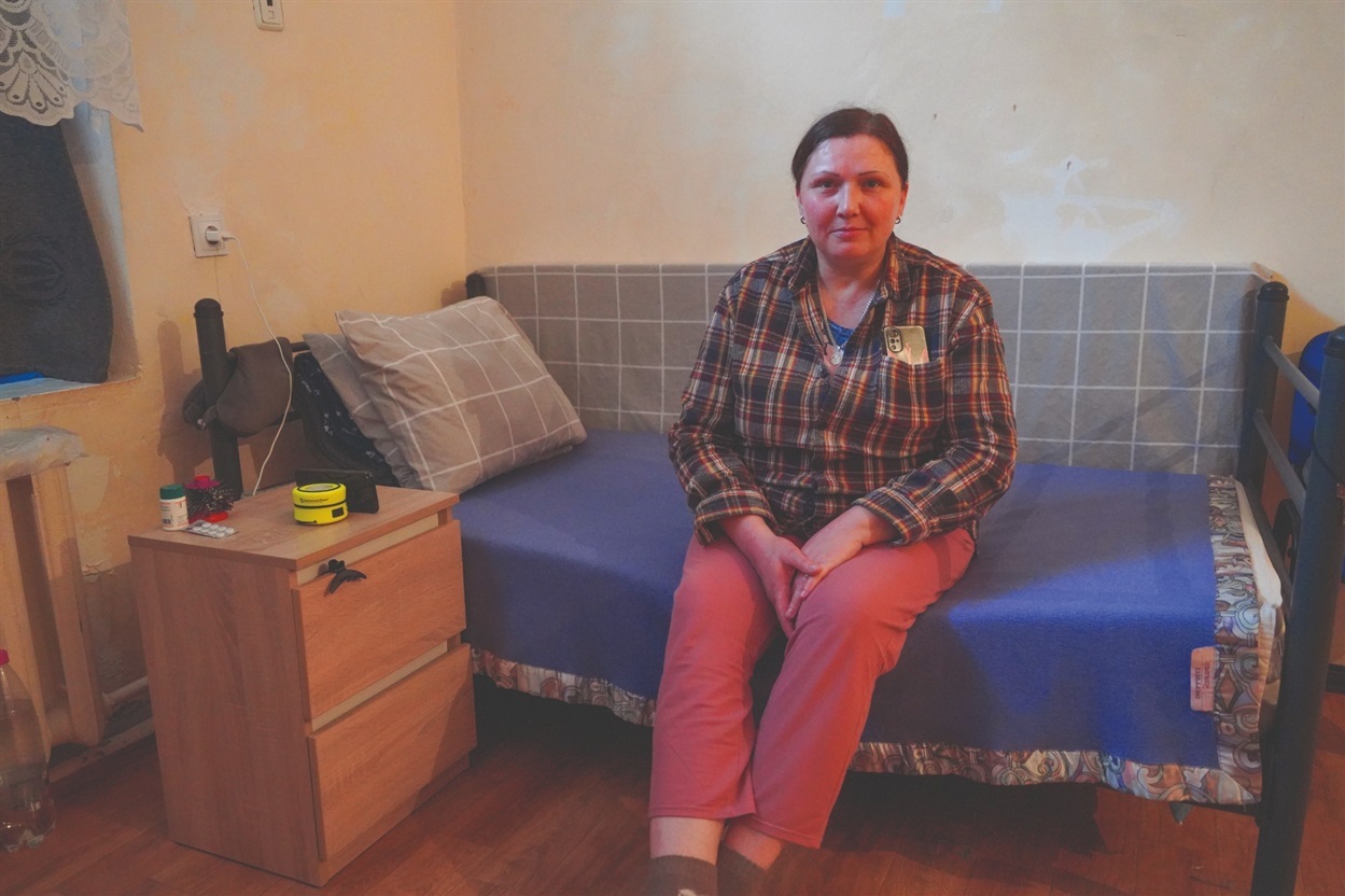 Наталія Сергіївна приїхала із Херсона 