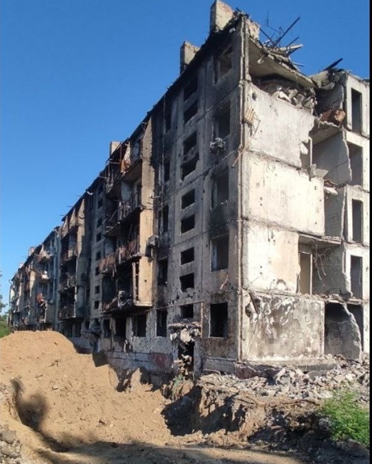 Так виглядає будинок, в якому мешкала Марія з чоловіком та донькою.