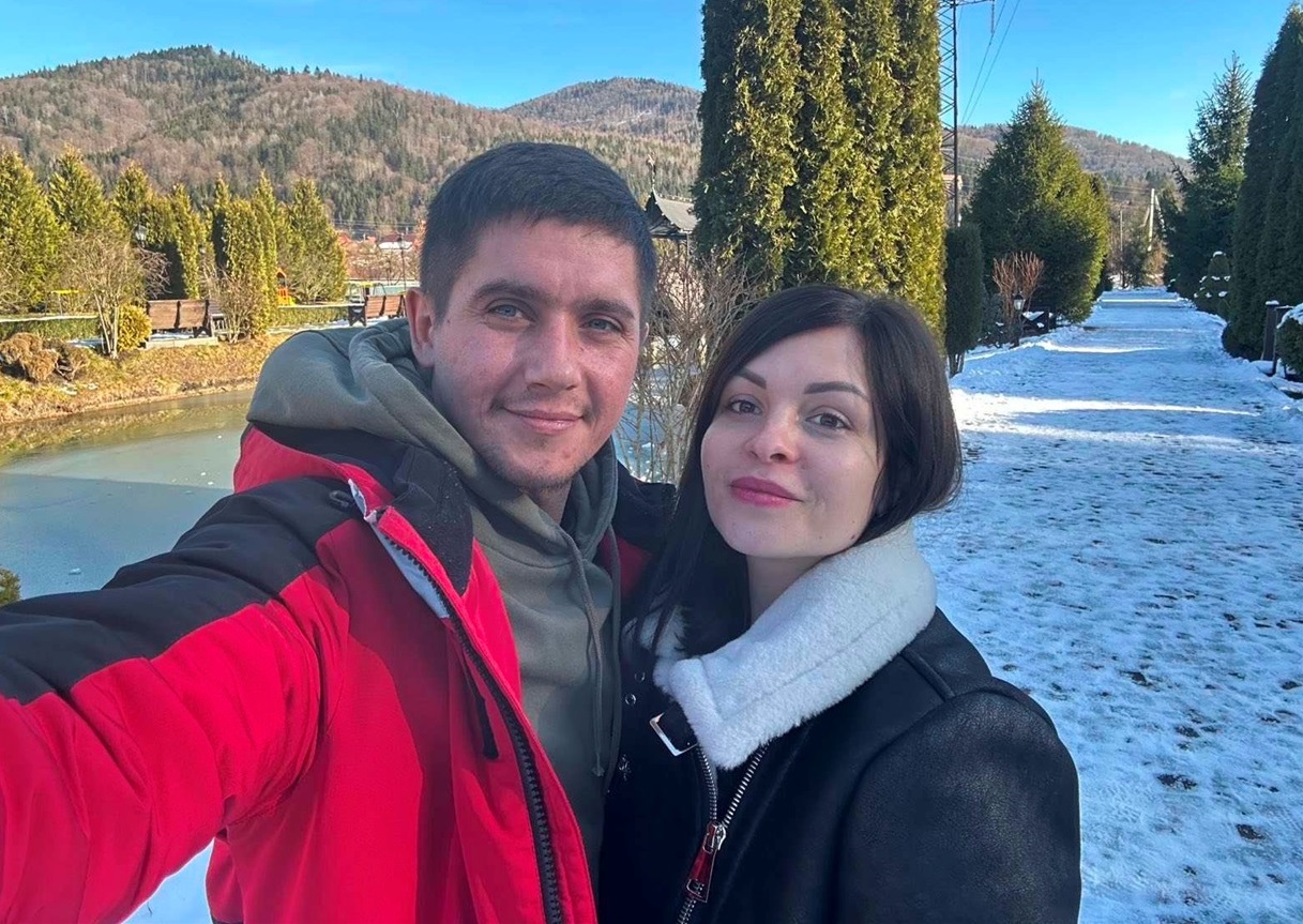 Олександр з дружиною Лілією, яку він ніжно називав Лілюнею