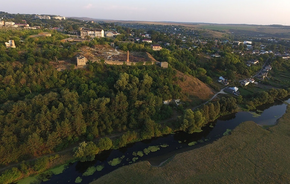 Сатанів із висоти пташиного польоту