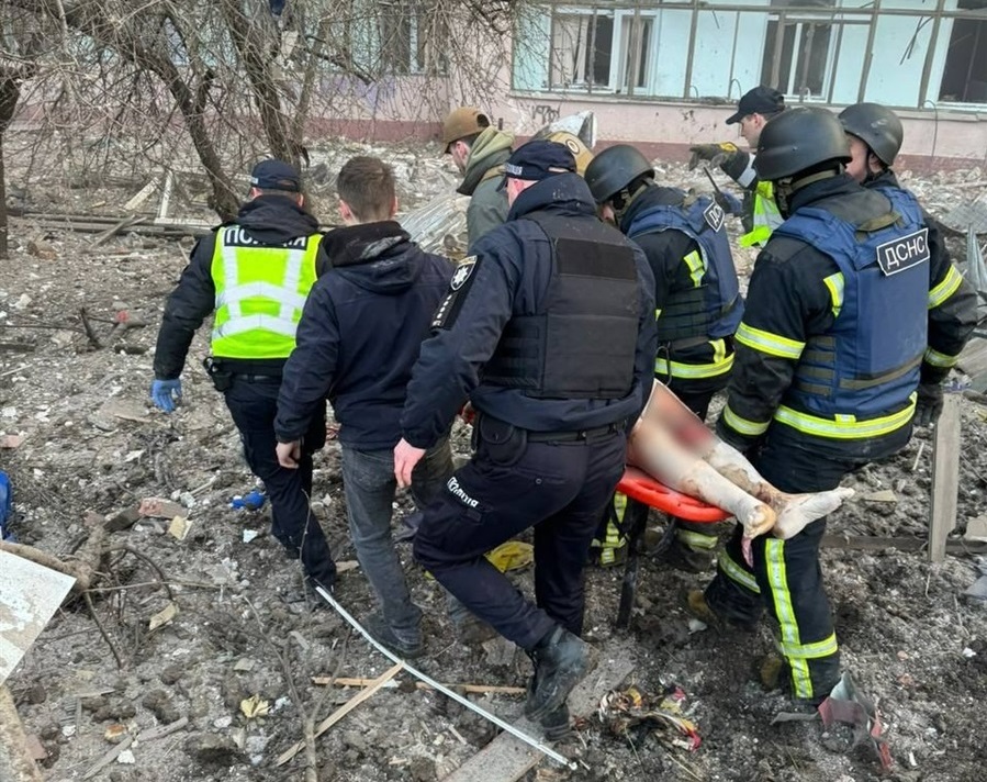 Наслідки ворожої атаки на Хмельницький показала поліція
