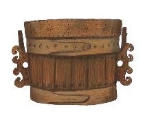 Ілюстрація Дарії Павлюк (на основі фото пасківника із с. Отинія Коломийського р-ну Квано-франківської обл., поч. ХХ ст. НЦНК «Музей Івана Гончара»).