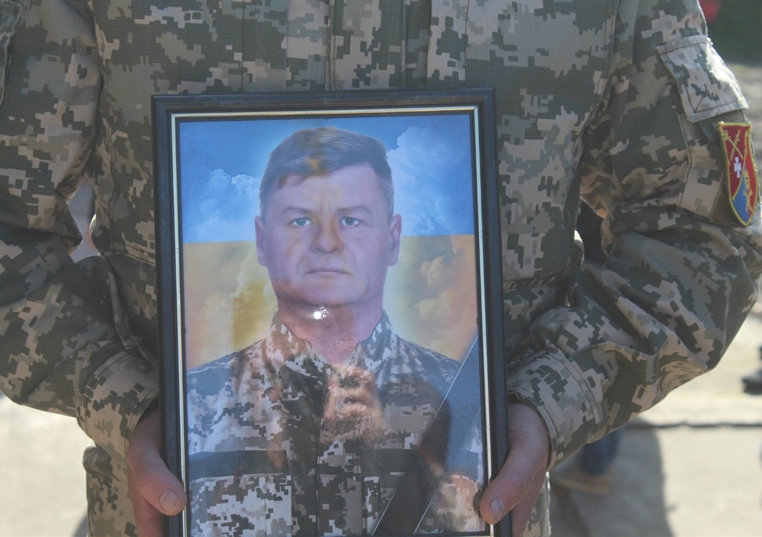 Старший лейтенант ЗСУ Олександр Сельський.