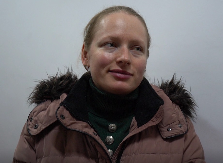 Ольга, приїхала на Городоччину з Херсонщини.