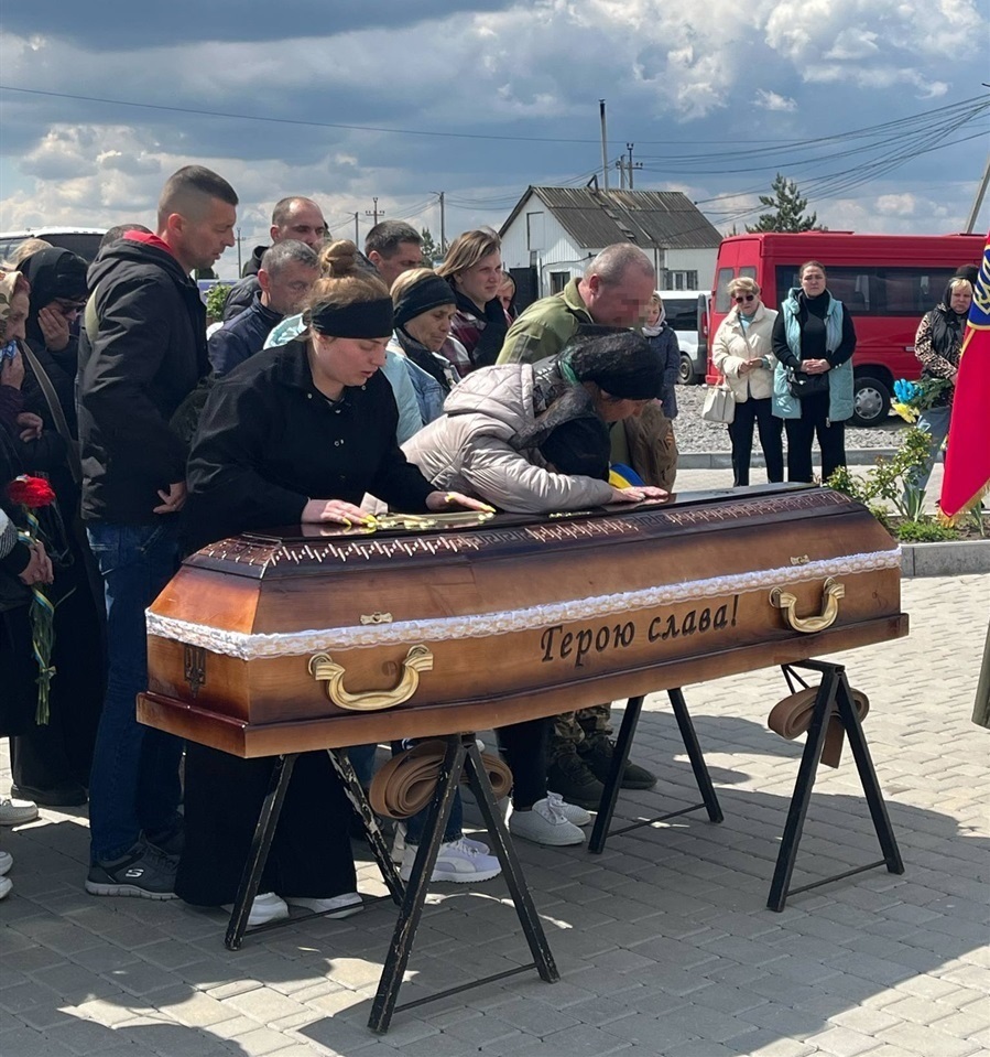 Прощання з захисником у Хмельницькому
