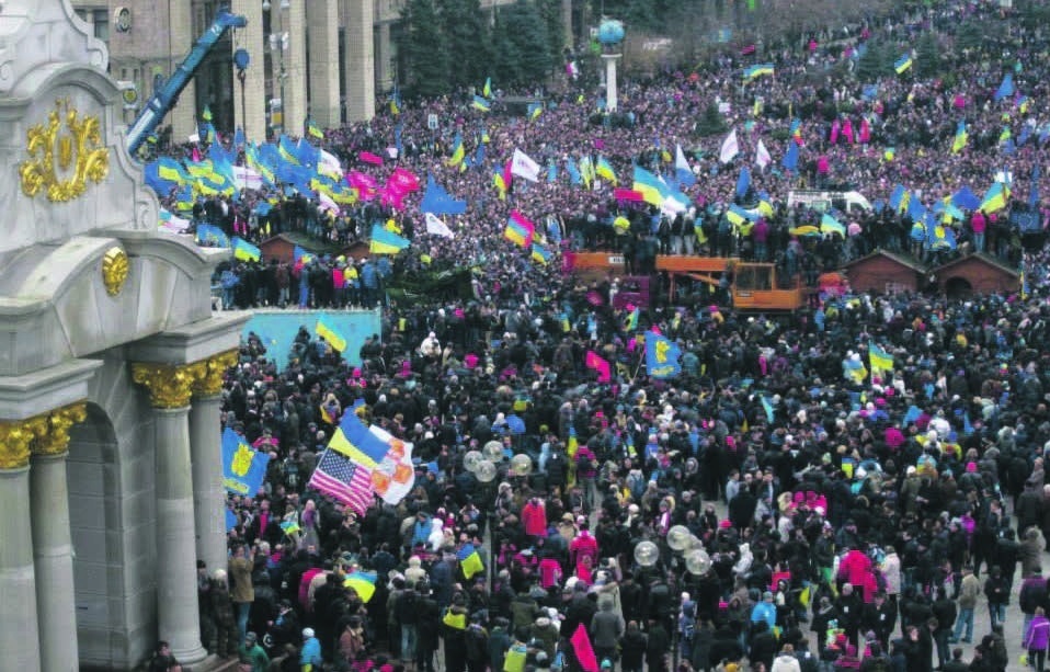 На київському євромайдані мітингували і городоччани