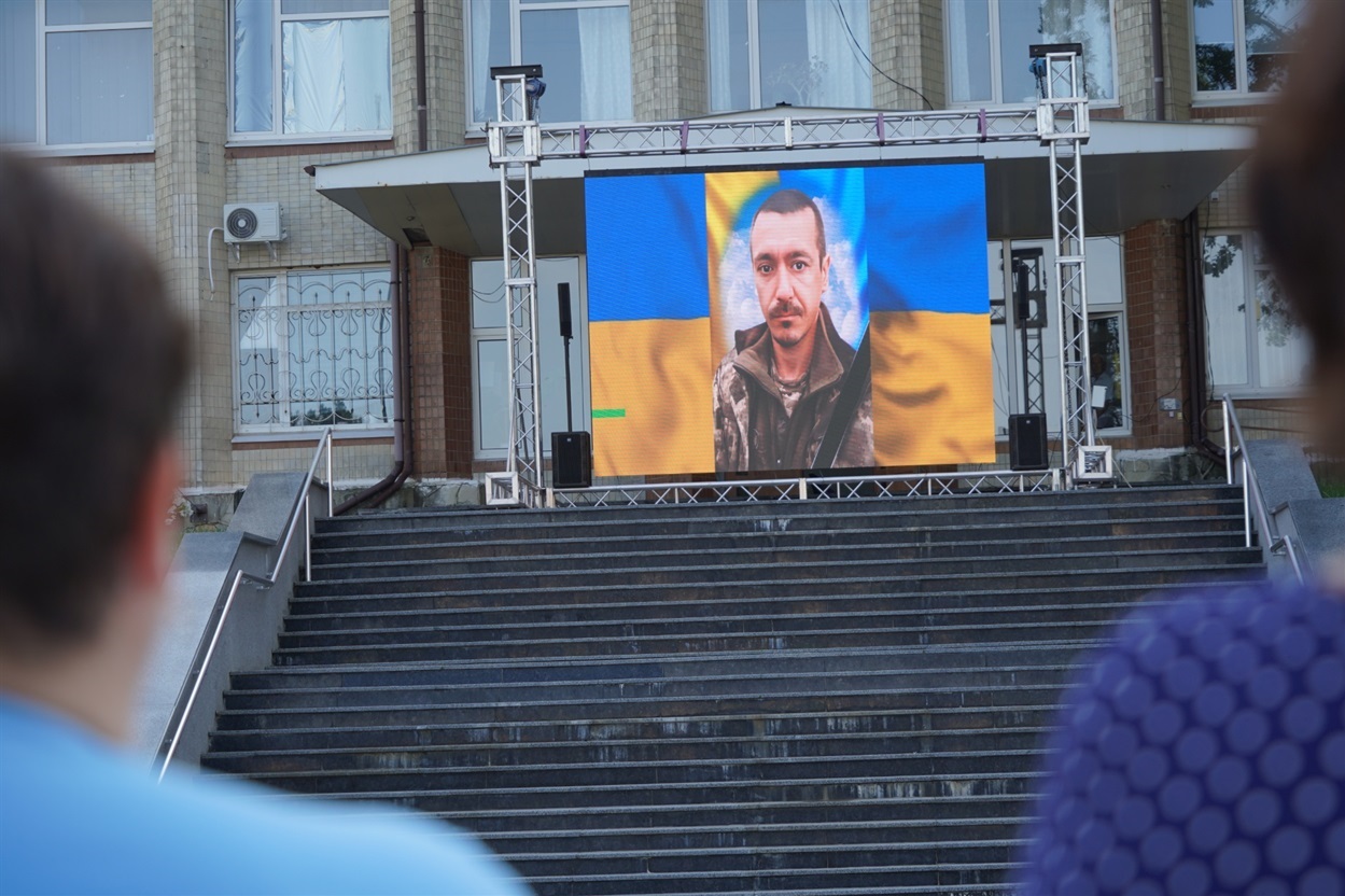 Пам'ятне фото Андрія Поліщука.