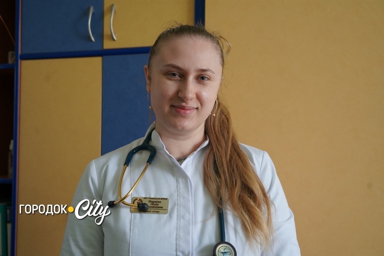 Лілія Паркіна, педіатриня Городоцького Центру ПМСД