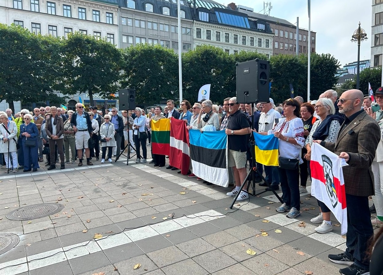Мітинги на підтримку України у Стокгольмі