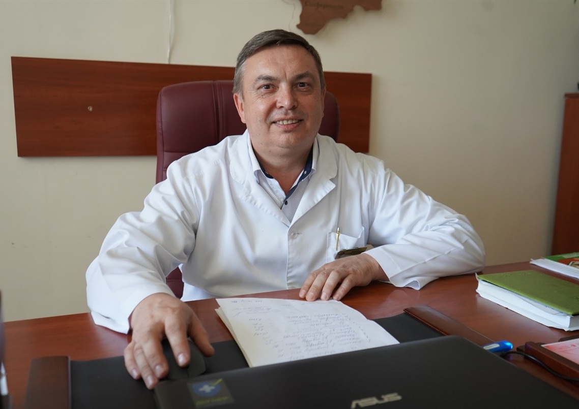 директор Городоцької лікарні Олександр Кушнір