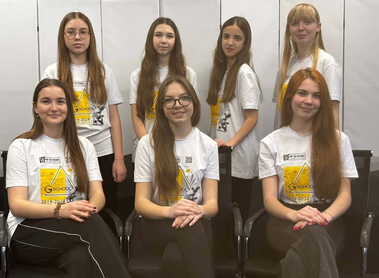 Учасниці Всеукраїнської олімпіади креативності.