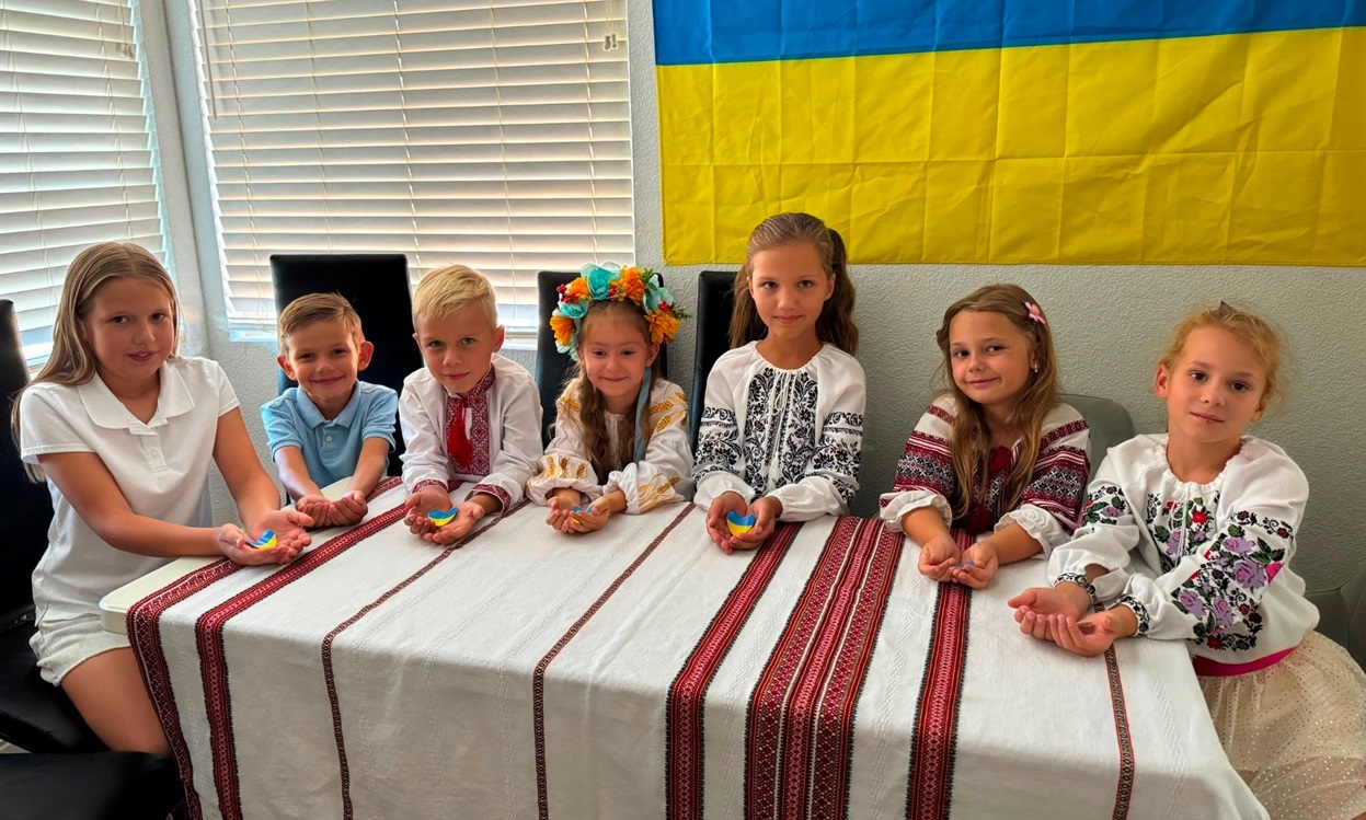 Українські діти у США