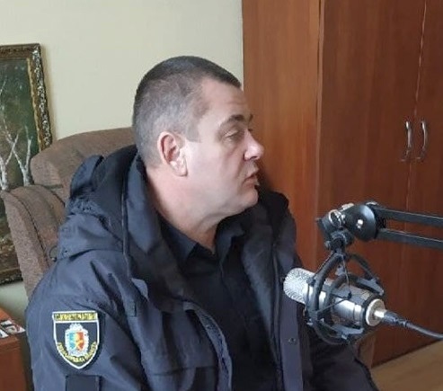 Юрій Плавуцький, начальник сектору превенції відділу поліцейської діяльності №1 ХРУП ГУНП у Хмельницькій області