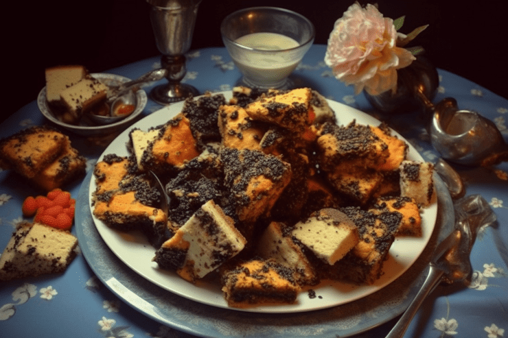 Ламані оладки з маком