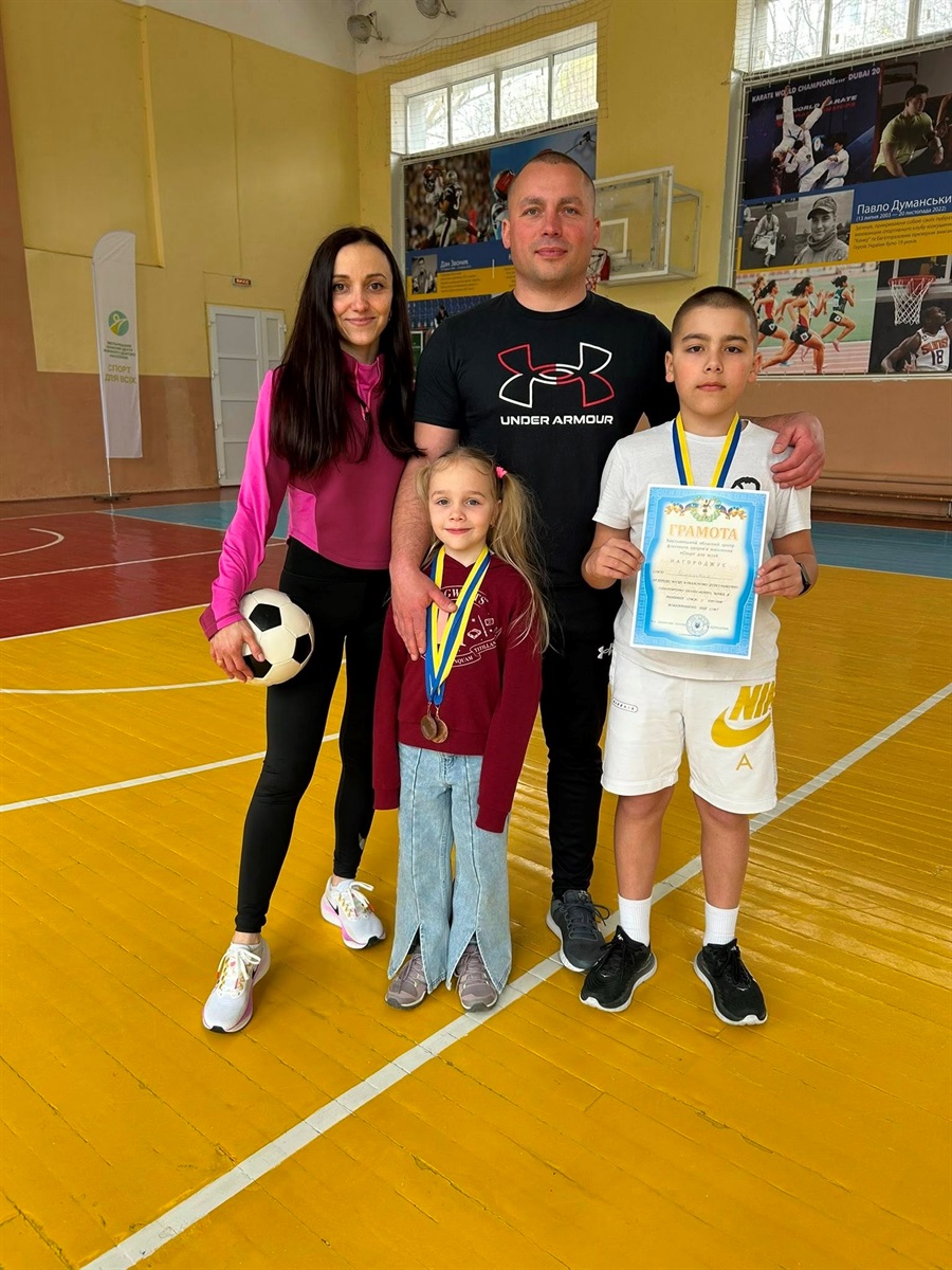 Родина Залуцьких.