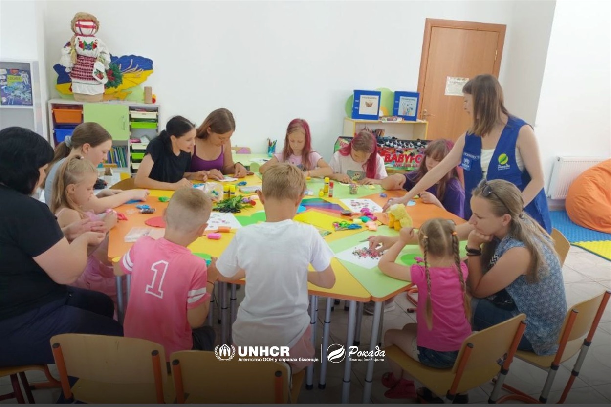 Заняття у Сатанівському ЦНСП.