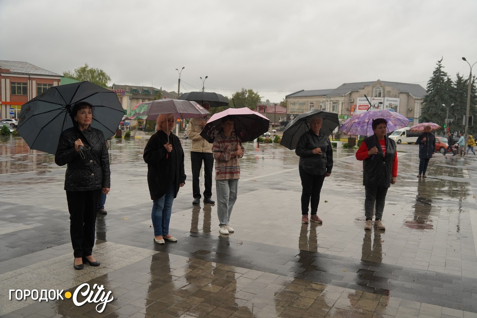 У Городку вшанували пам'ять загиблого захисника Валерія Шатурського