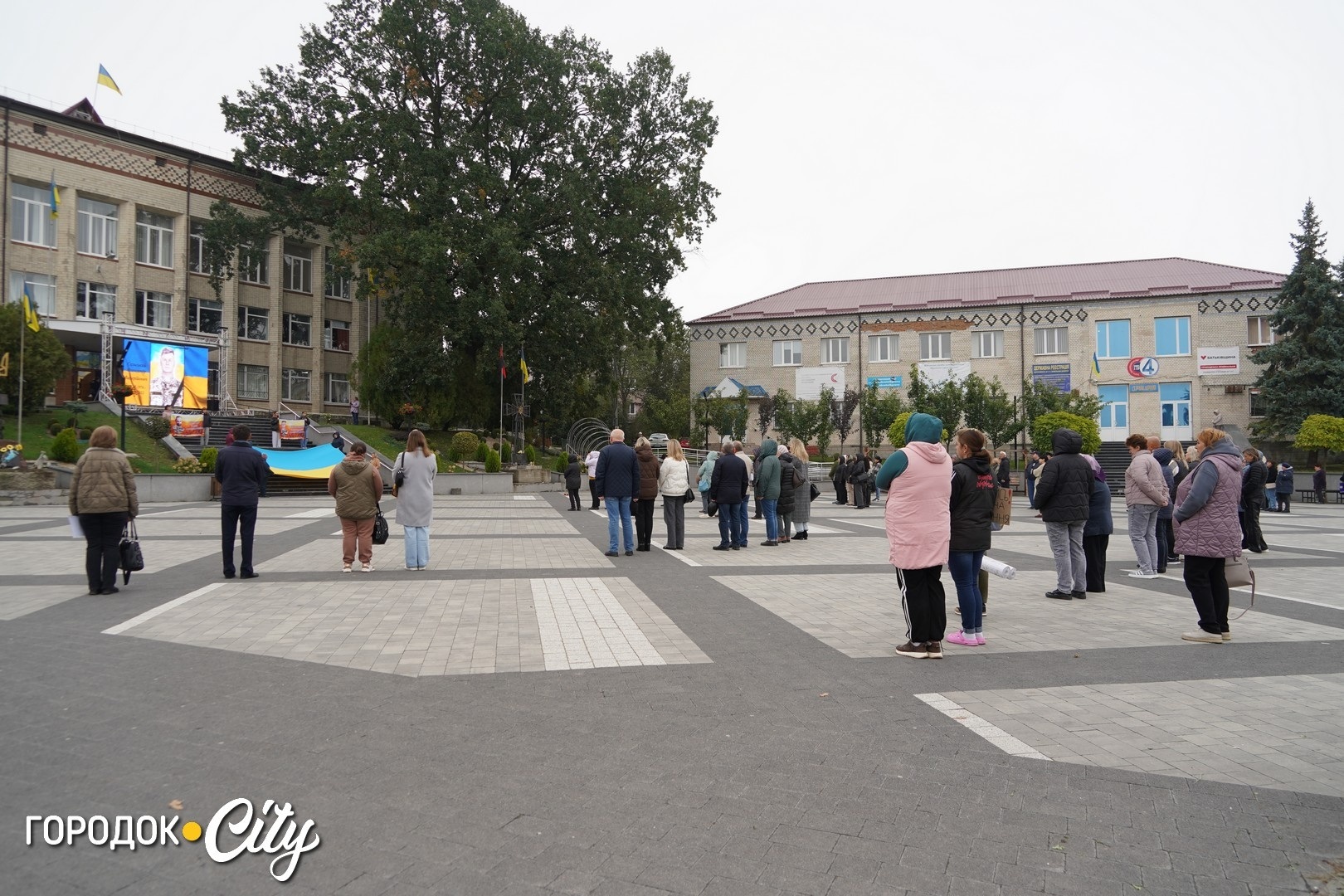 У Городку вшанували пам'ять загиблих захисників Павла Даця та Олександра Сельського
