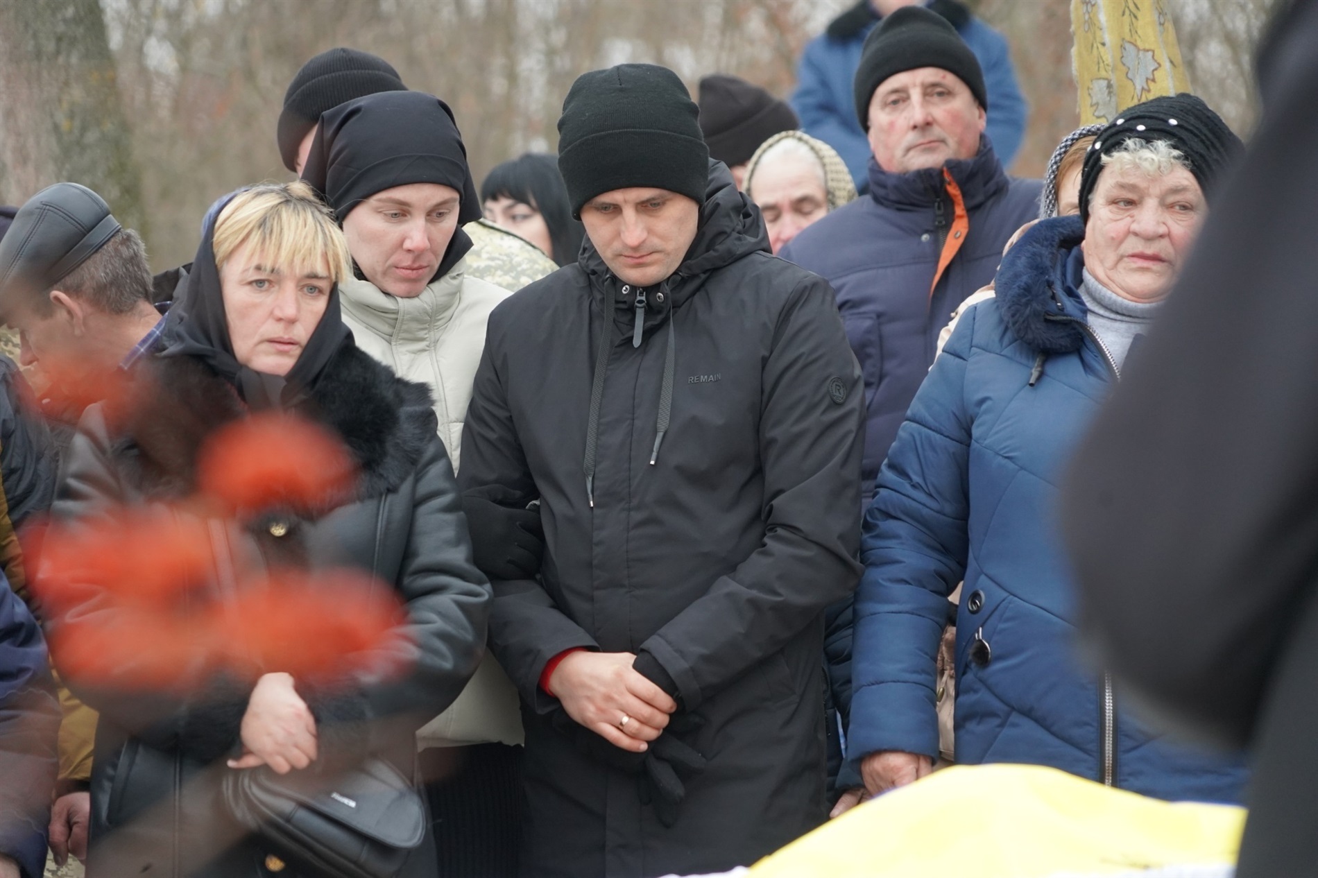У Городку вшанували пам'ять воїна Олександра Раднюка, який загинув на Донеччині у 2023 році