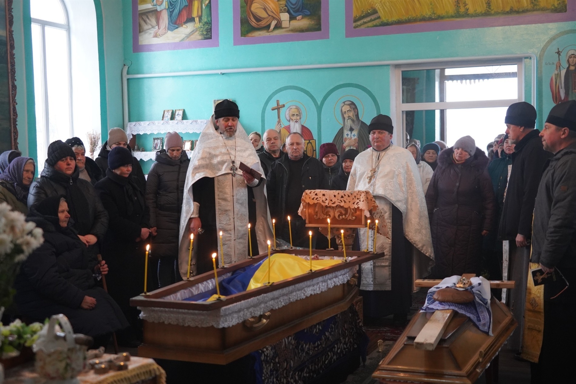 У Городку вшанували пам'ять воїна Олександра Раднюка, який загинув на Донеччині у 2023 році