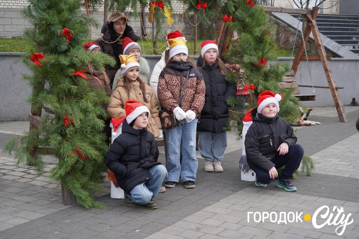 Дитинство має тривати. У Городку урочисто відкрили головну ялинку громади