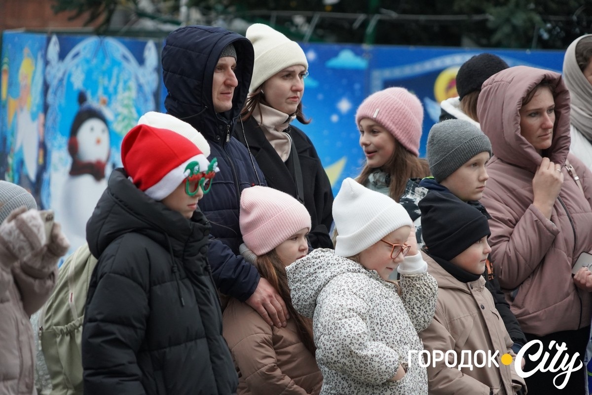 Дитинство має тривати. У Городку урочисто відкрили головну ялинку громади