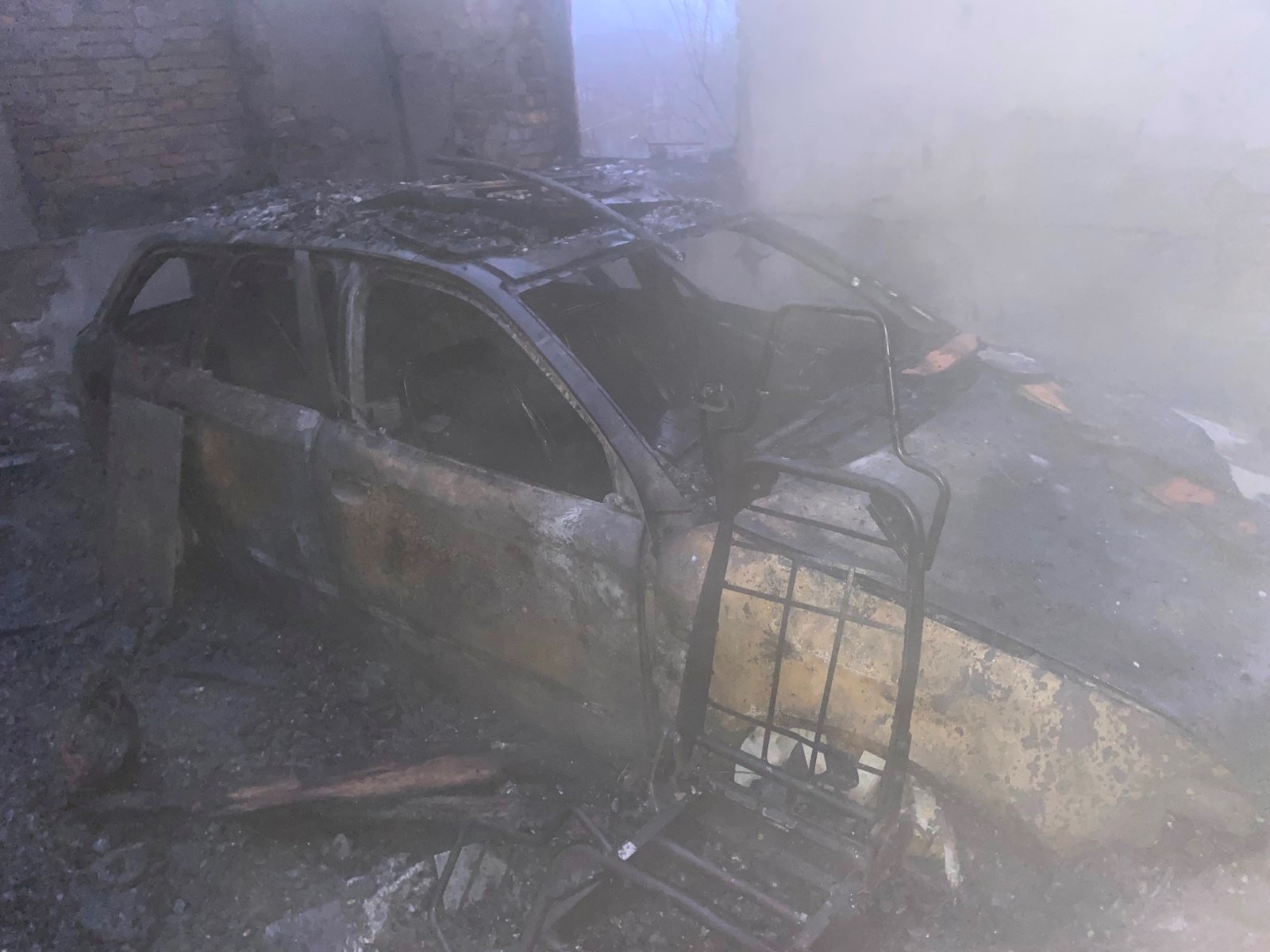 У Городку горів будинок. Пожежа спалахнула о пів на четверту ночі