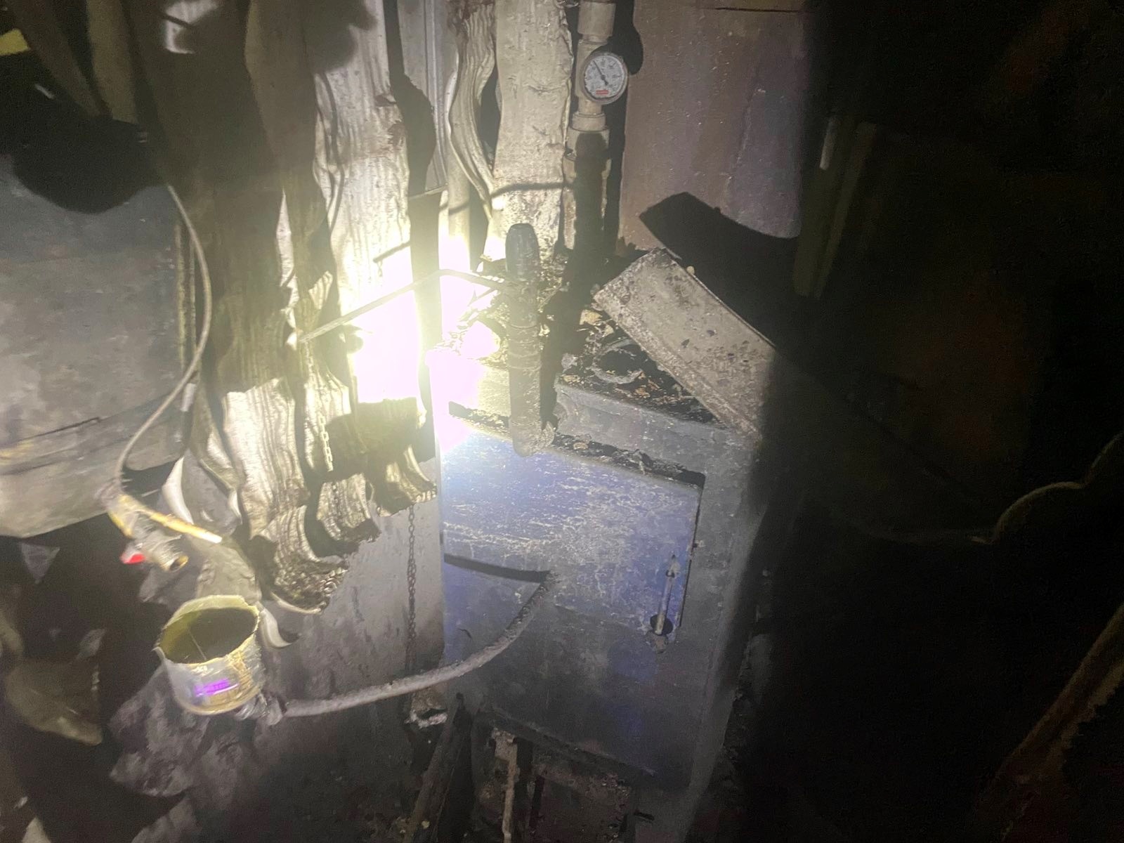 У Городку горів будинок. Пожежа спалахнула о пів на четверту ночі