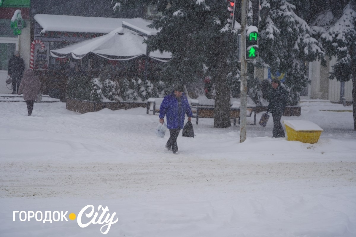 Сніговий колапс: як Городок долає негоду