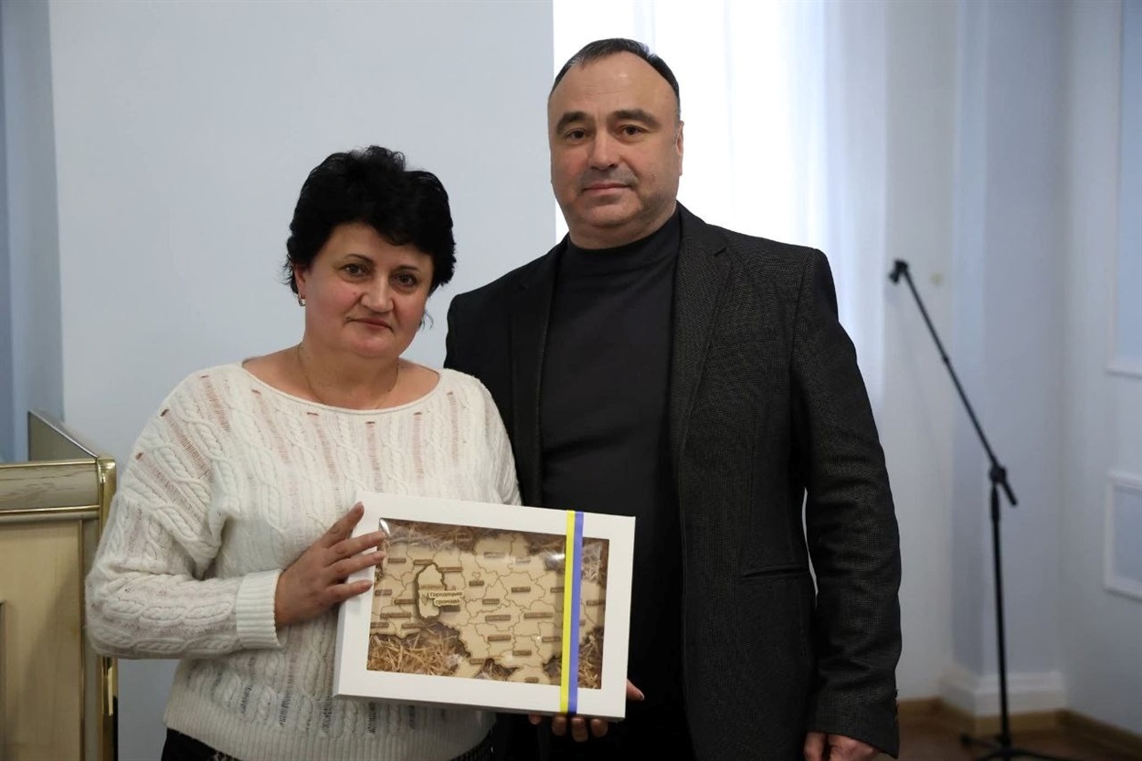 Ольга Бистрицька та Володимир Юр'єв.