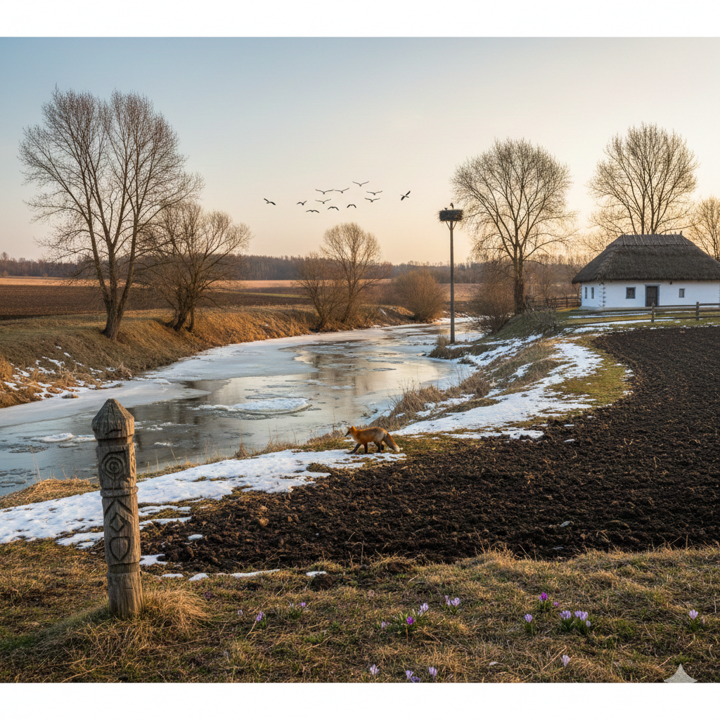 Як українці зустрічали весну: від прильоту птахів до першого грому