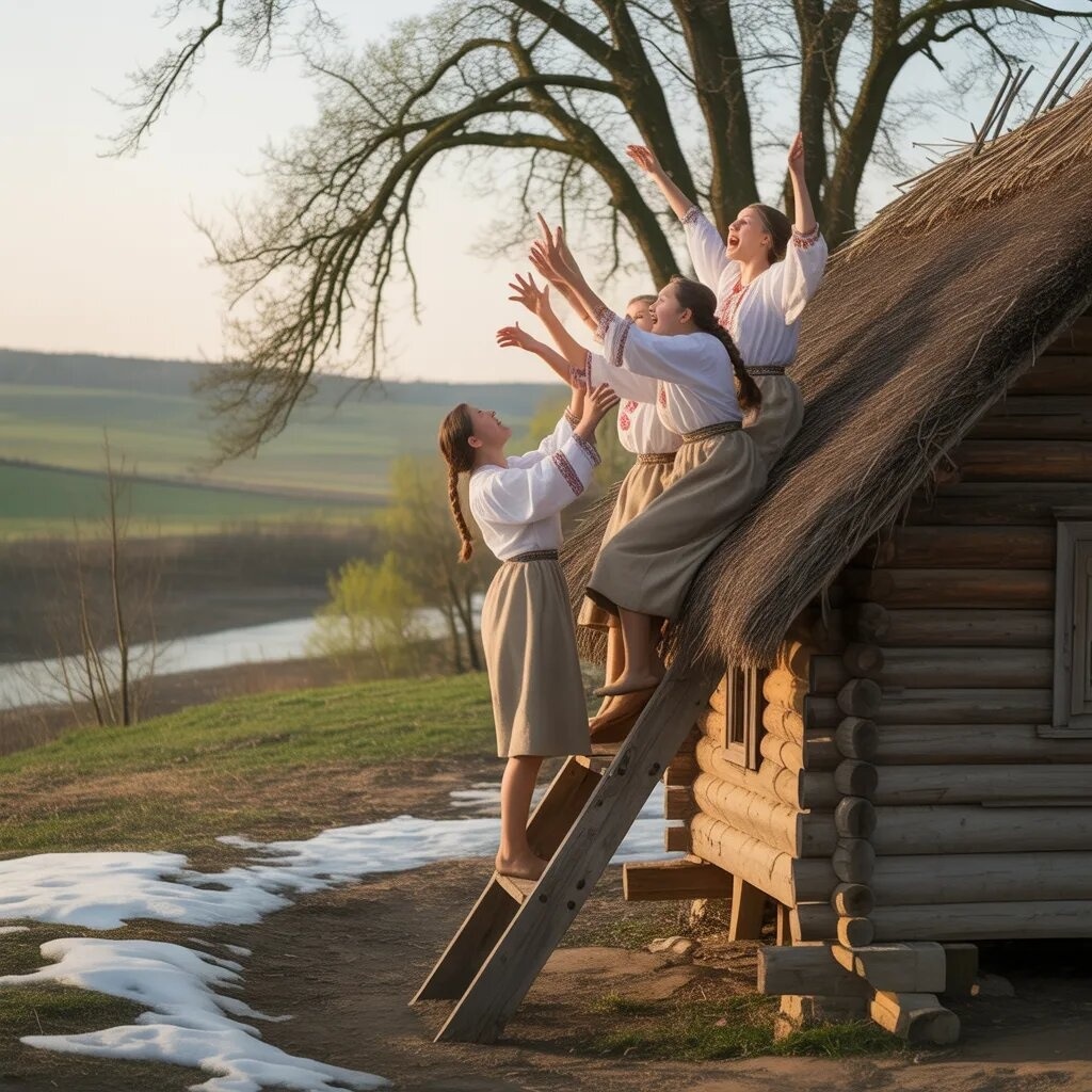 Як українці зустрічали весну: від прильоту птахів до першого грому
