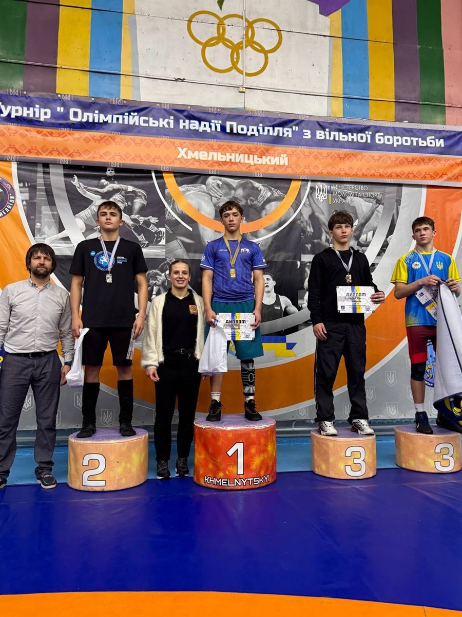 Борці з Городка виступили на всеукраїнському турнірі у Хмельницькому: четверо з пʼяти здобули золото