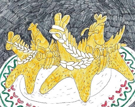 Від паски до сирних коників: як виглядав традиційний великодній стіл