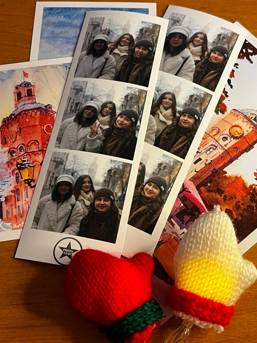 Листівка на згадку про навчання у Вінниці.