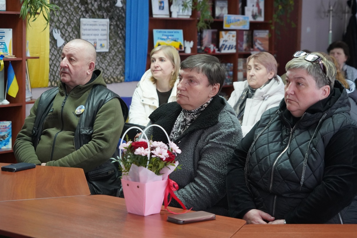 Рідні загиблих воїнів з села Клинове.