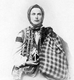 Жінка з бисагами, Коломия, 1890 р. 