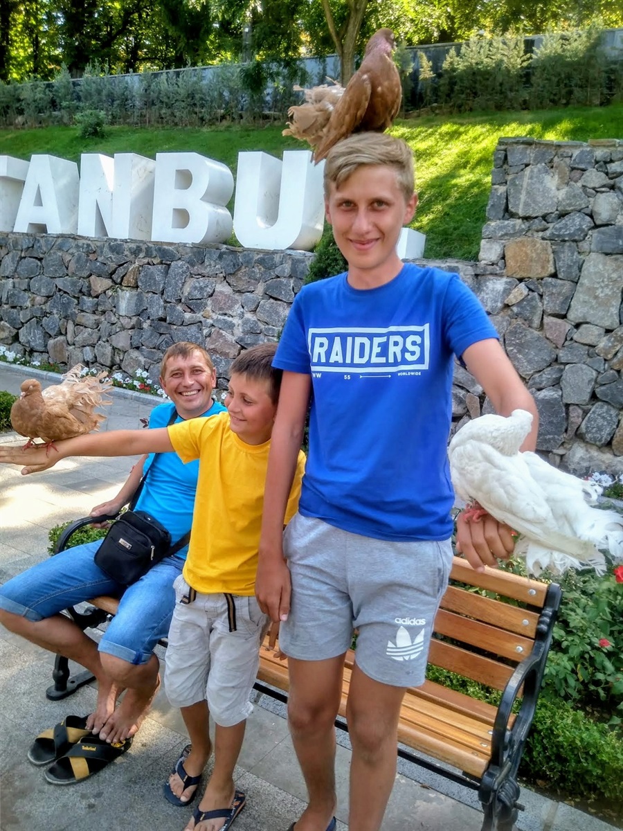 Вадим із синами