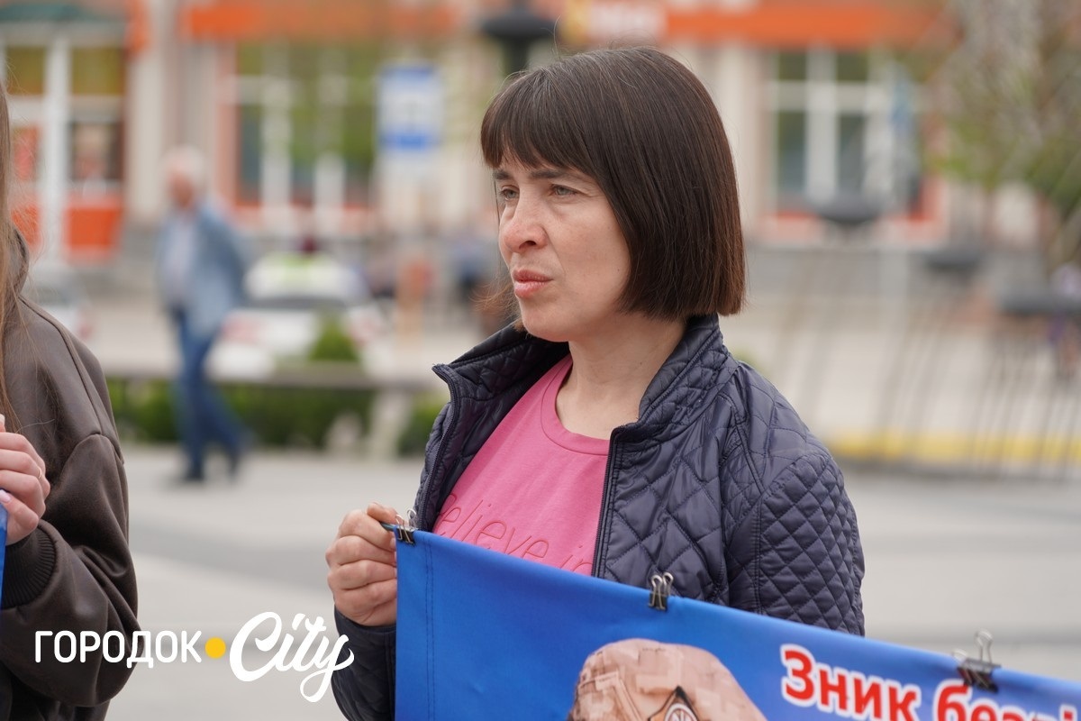 У Городку підтримали матерів військових — учасниць акції «Зниклі безвісти — не означає забуті»