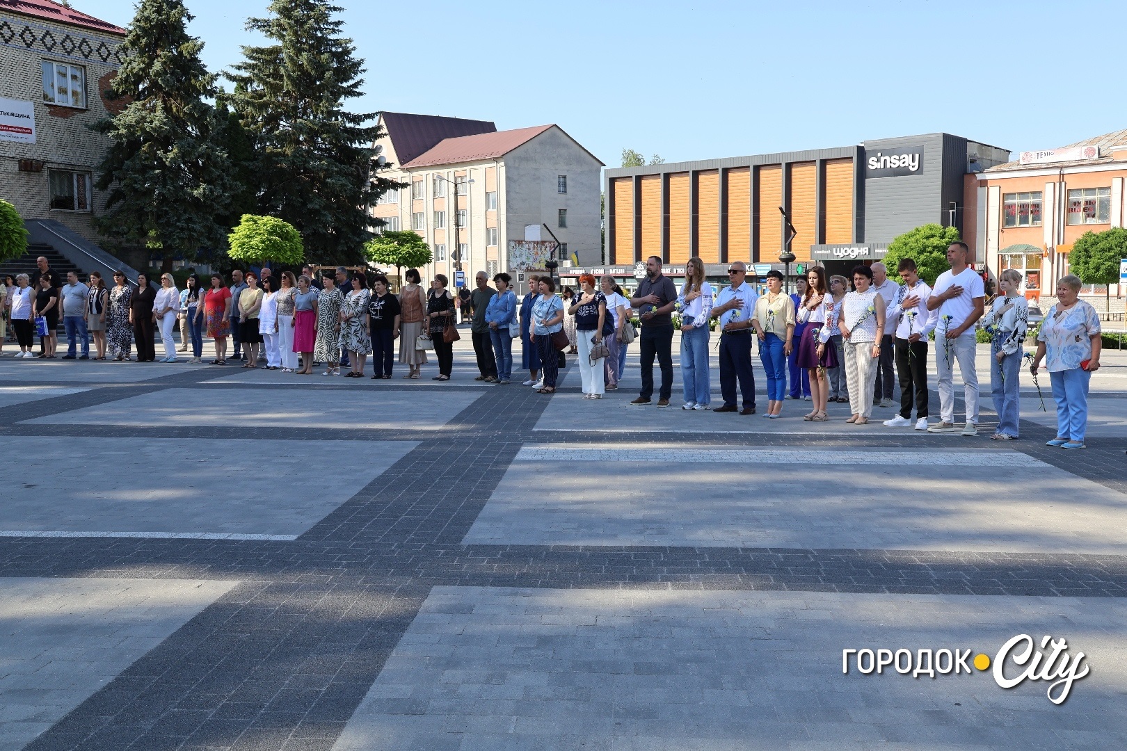 30 років Конституції України. Як у Городку відзначили державне свято