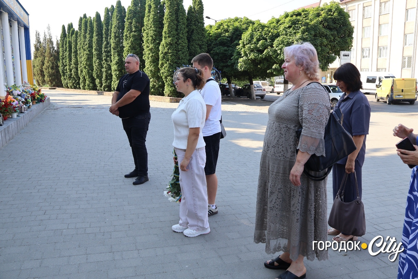 На площі Героїв Майдану у Городку вшанували пам'ять полеглого Івана Назарова