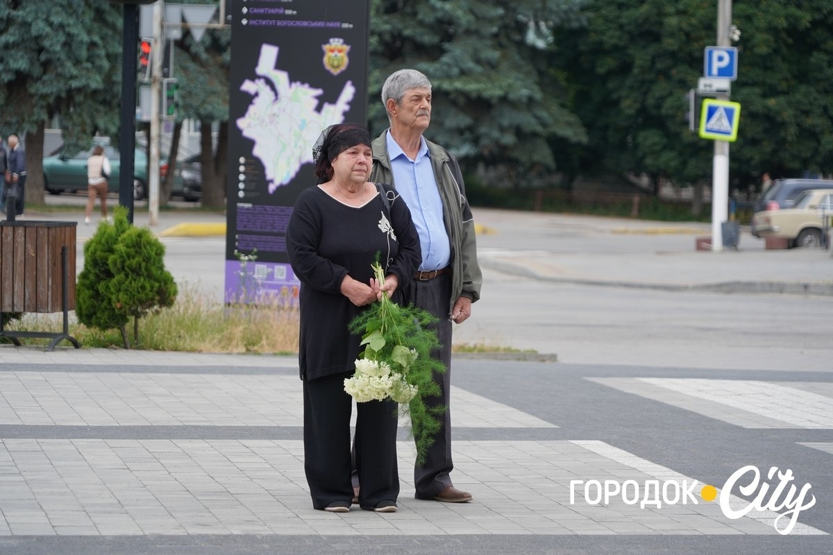 Батьки загиблого Героя - Віра та Віталій Дідури.