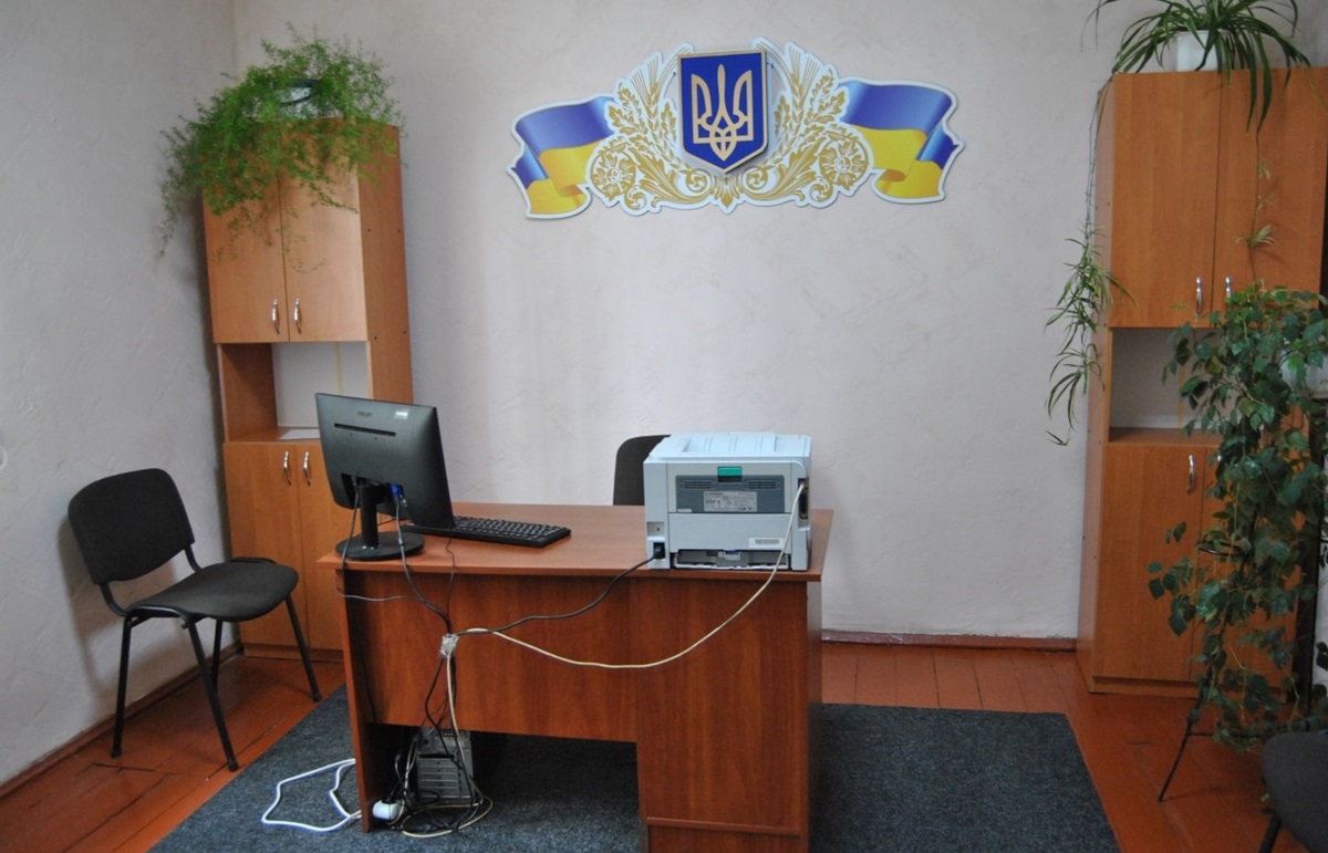 Кабінет дільничного офіцера у с. Чорниводи.