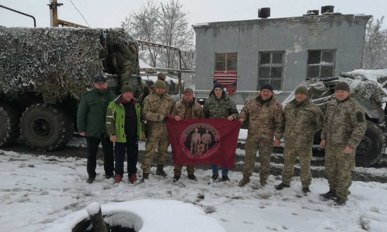 Наш земляк із Лісовід Олександр зустрівся із городоччанами (перший справа) 