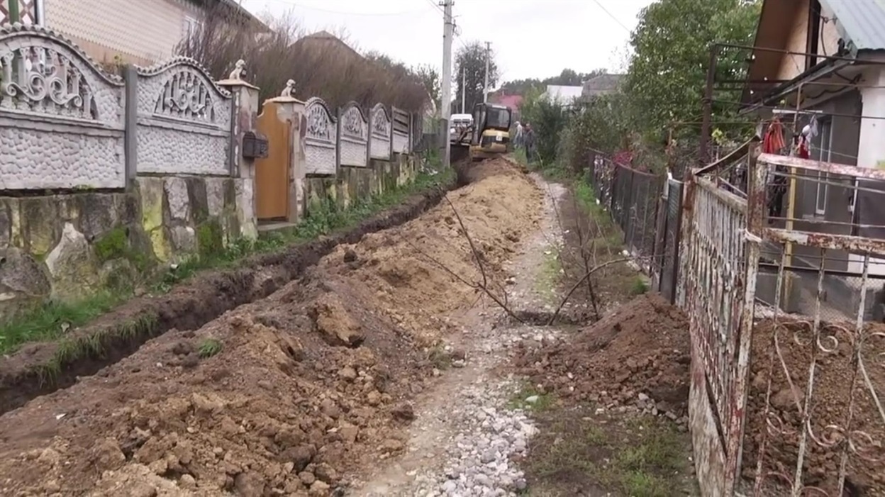 Водогін міняли минулого року наприкінці жовтня.
