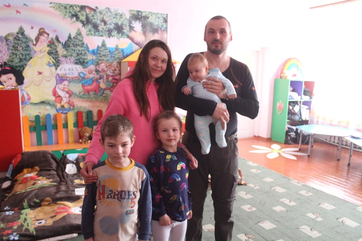 Першій переселенці. Сім'я із 