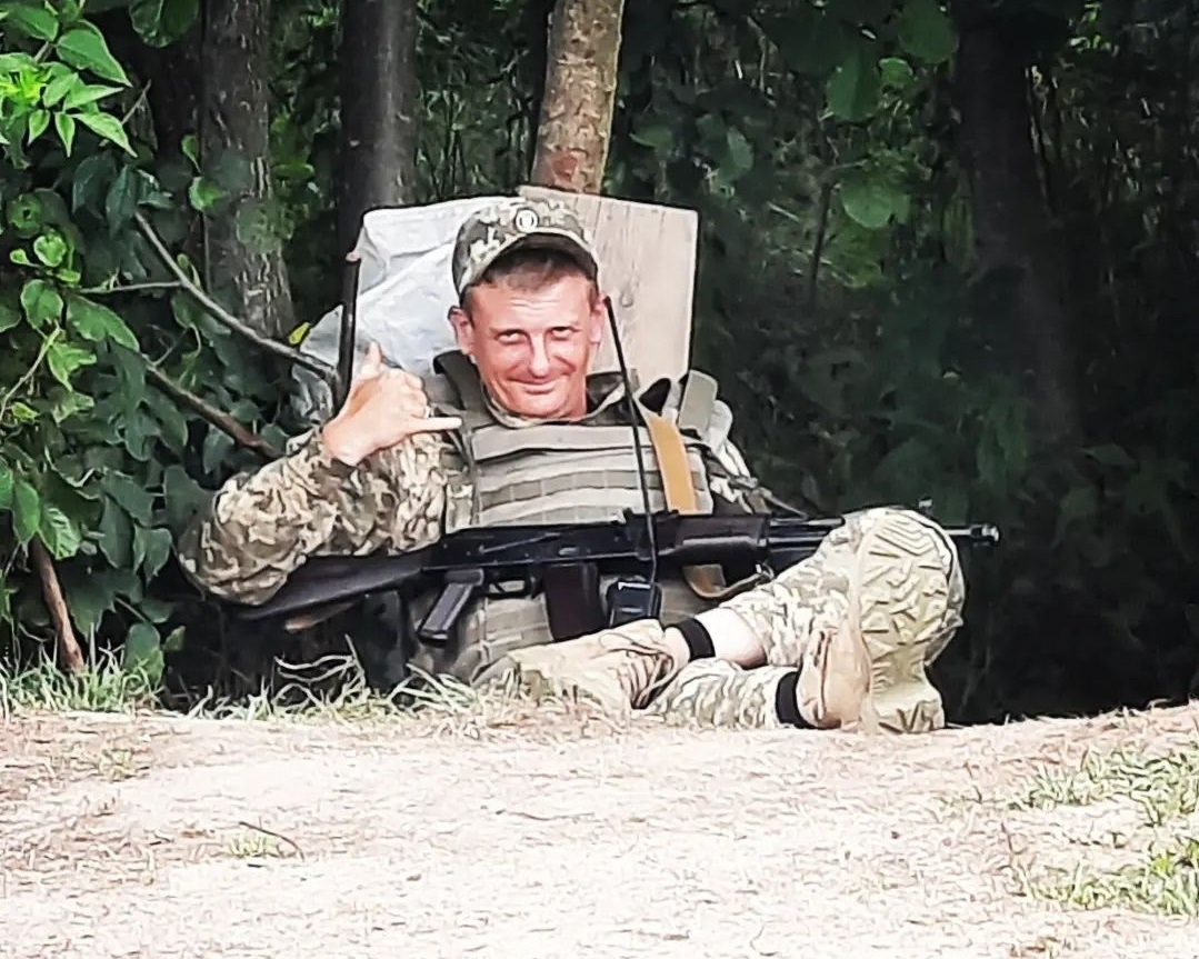 Іван Катрійчук на передовій