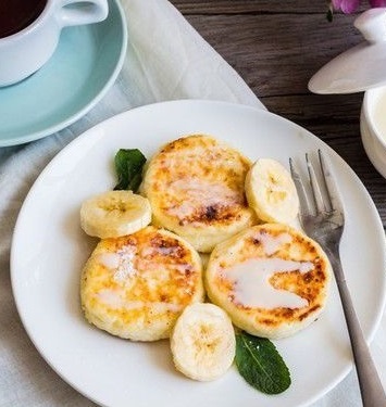 Сирники з бананом