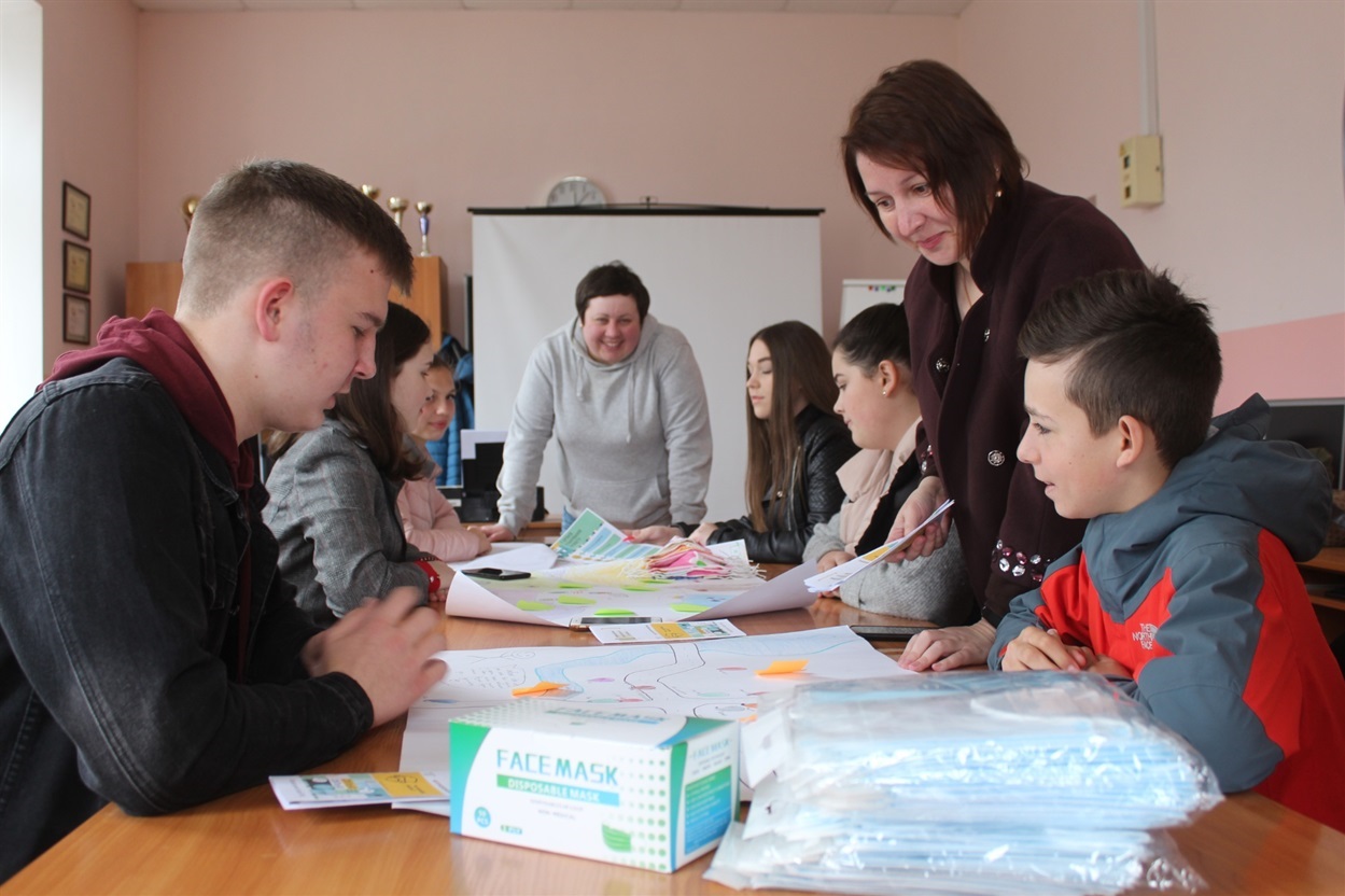 Учні Городоцького ліцею №1 активно працюють над проєктом вже четвертий день. 
