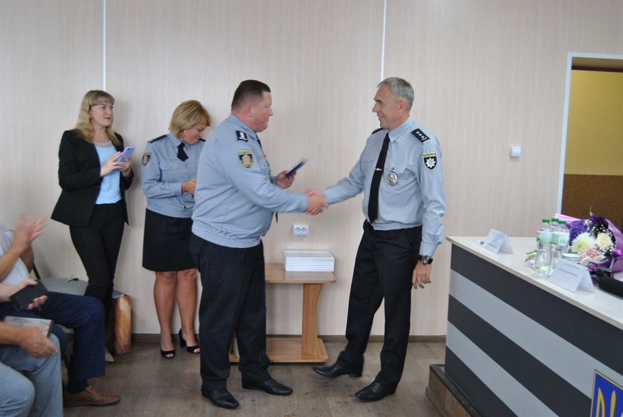 Начальник городоцьких поліцейських нагороджений відзнакою «Єдність і воля».